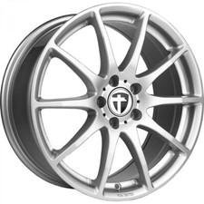 Tomason TN1 7x17 ET38 Smart 453 Fortwo Forfour Cerchi IN Lega Set Argento