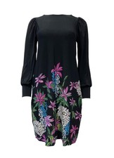 Abito Stretch In Nero Con