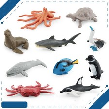 10 pezzi di figurine di