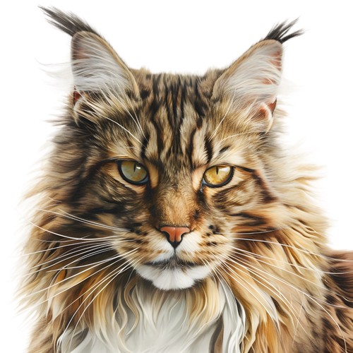 Adesivi maine coon gatto - 2,