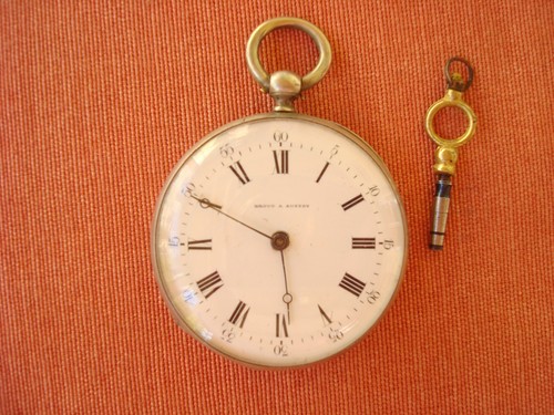 Antico orologio tasca a - antico,