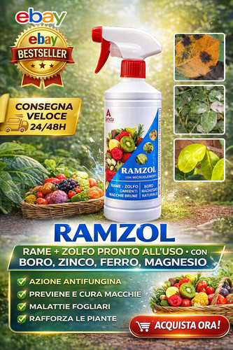 Ramzol rame zolfo - rame, spray