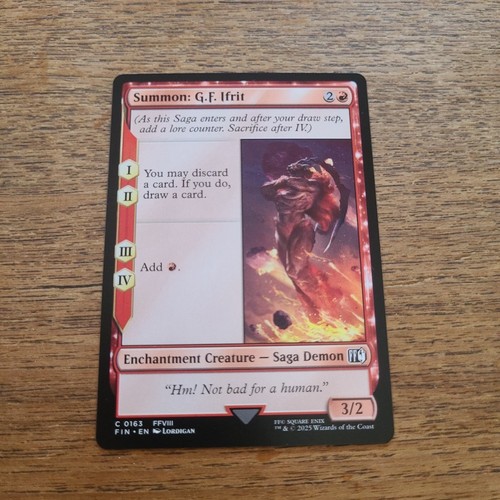 Summon ifrit c - c, 0163
