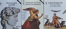 STOCK 3 libri tascabili in inglese  MICHELANGELO DAVID  - Giunti Ed