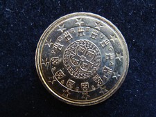 10, 20, 50 Cent Kursmünze