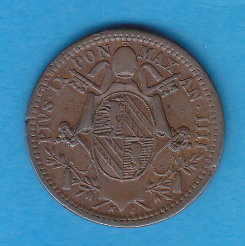 Vv73 pio mezzo baiocco - ix-mezzo,