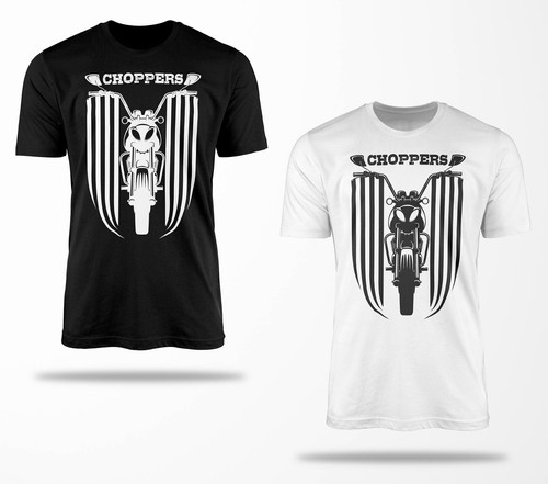 Shirt biker b0173 chopper - t-shirt,