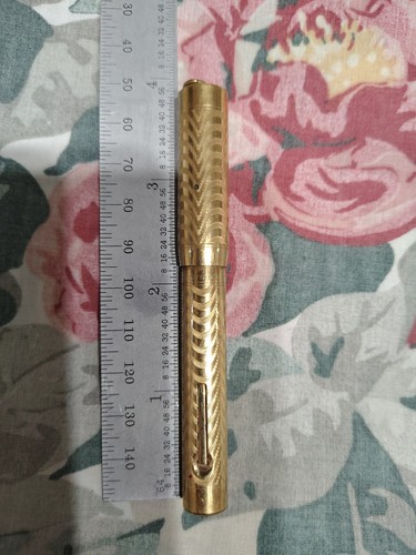 Sheaffer ring top - top, gold