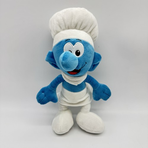 Peluche puffi cuoco 25cm - puffi,