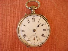 ANTICO OROLOGIO DA TASCA DA