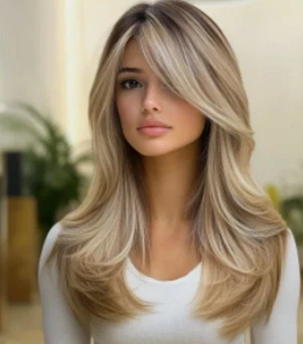 Parrucche bionde 100 capelli - 100%,