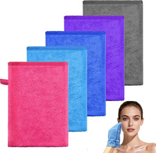 5 Pezzi Guanti Da Bagno