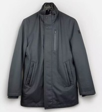 Cappotto pelliccia sintetica Milestone 2 in 1 impermeabile strato rimovibile grigio IT48 S PREZZO AL PUBBLICO £545