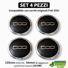 4 Coprimozzi Fiat 500 500L