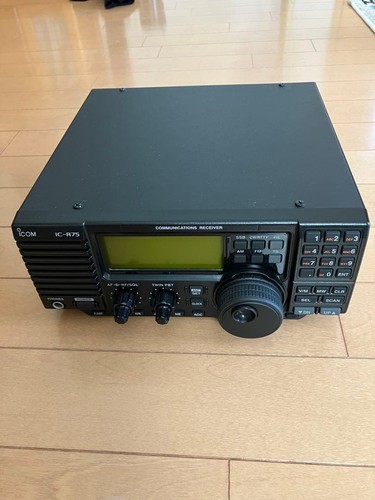 Icom r75 communications - ic-r75,