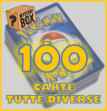 Lotto 100 Carte Pokemon miste