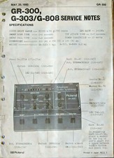 Roland GR-300 G-303, G-808