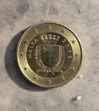 Moneta cent malta 2019 - 50, rara