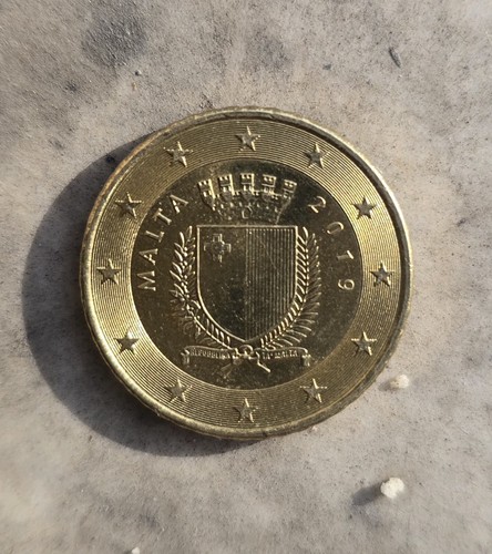 Moneta cent malta 2019 - moneta, rara