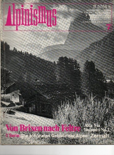 Rivista alpinismo - rivista, "