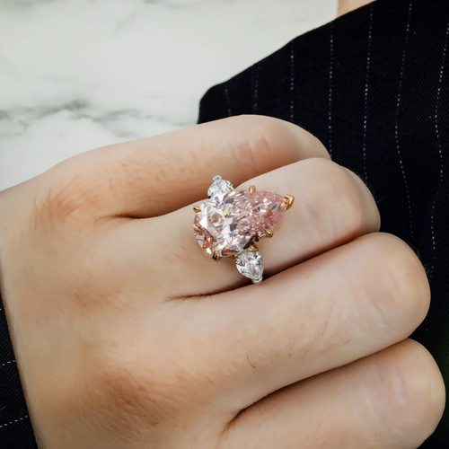 Anello oro bicolore 4 - anello,