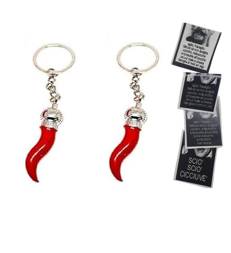 2pz corni 5cm gobbo - 2pz,