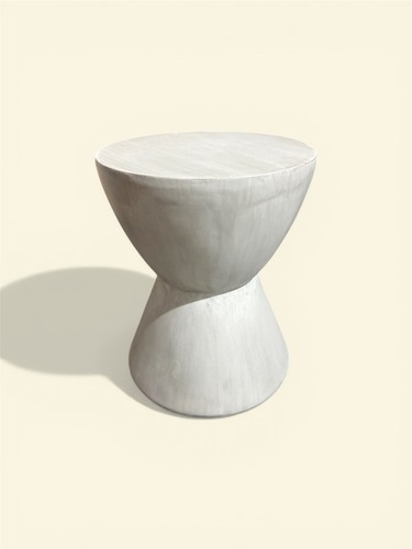 Tavolino clessidra grigio - tavolino,