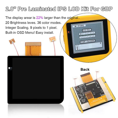 Gameboy pocket kit display - kit,