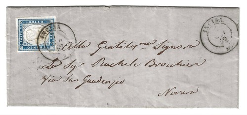 1862 sardegna piego di - sardegna,