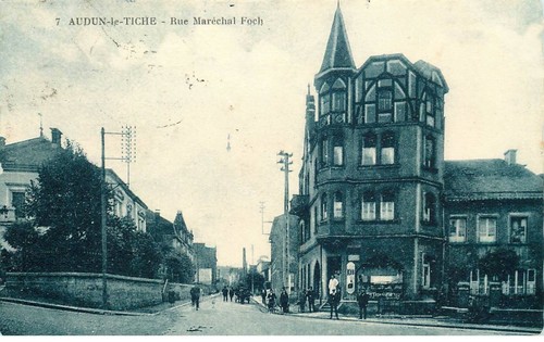 Moselle audun tiche - le, rue