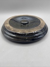 Stoneware Lid Antique Or Top -