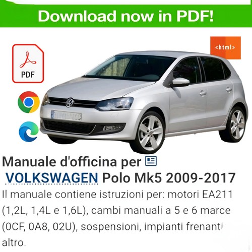 Manuale officina volkswagen - manuale, d'officina