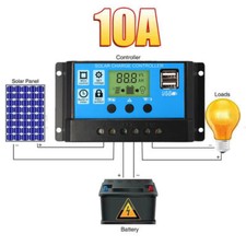 LCD pannello solare regolatore