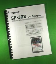 Manuale d'uso per BOSS SP-303