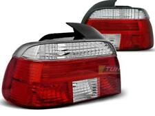 Paire de feux arriere BMW serie 5 E39 Berline de 1995 a 2000 rouge et blanc