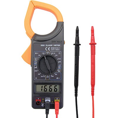 Pinza amperometrica tester - amperometrica, +