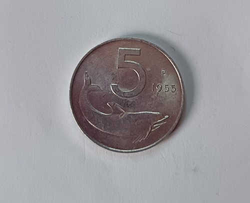 Monete repubblica italiana 5 - monete,