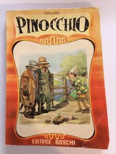Libro Pinocchio Collodi Editrice Boschi 1953