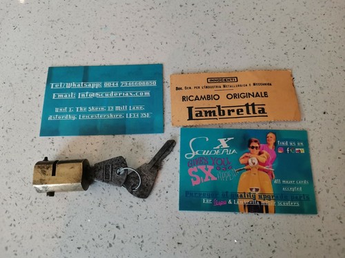 Blocco sterzo lambretta - blocco,