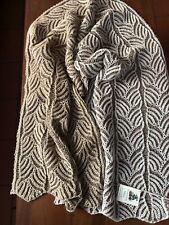 Stola lana punto brioche ai