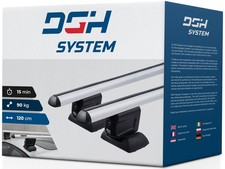 Barre portatutto portapacchi PUNTI per FIAT Stilo Due volumi 3-porte 2002-2007