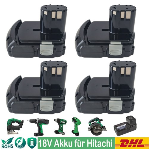 10x batteria per hitachi - hitachi, 18v
