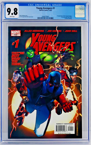 Young avengers cgc 9 - avengers,