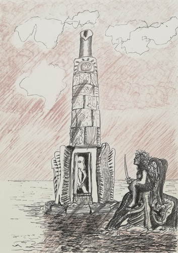 Carmelo zotti rara litografia - zotti:,