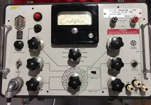 Avo ct537 transistor - ct537, tester