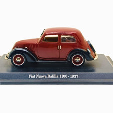 Modellino auto Norev 1/43 Fiat Balilla 1100 1937 Vintage Bicolore Statico