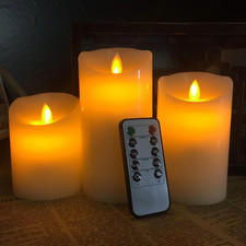 Candele LED, 3 Pezzi Candela a