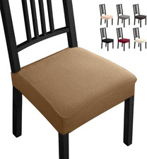 Coprisedie 6 Pezzi Moderno Elastico Seduta Antimacchia Molto Facile Da Pulire E 