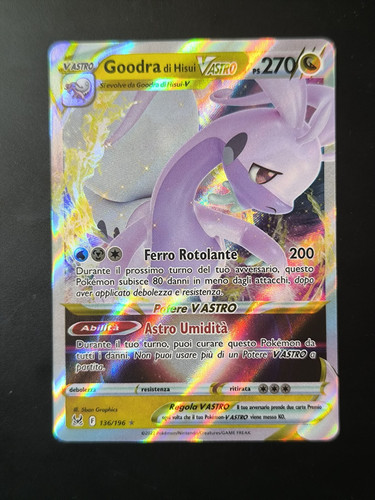 Carta pokémon goodra - goodra, di
