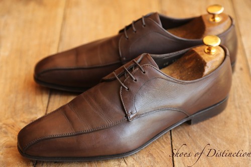 Scarpe derby prada pelle - scarpe,